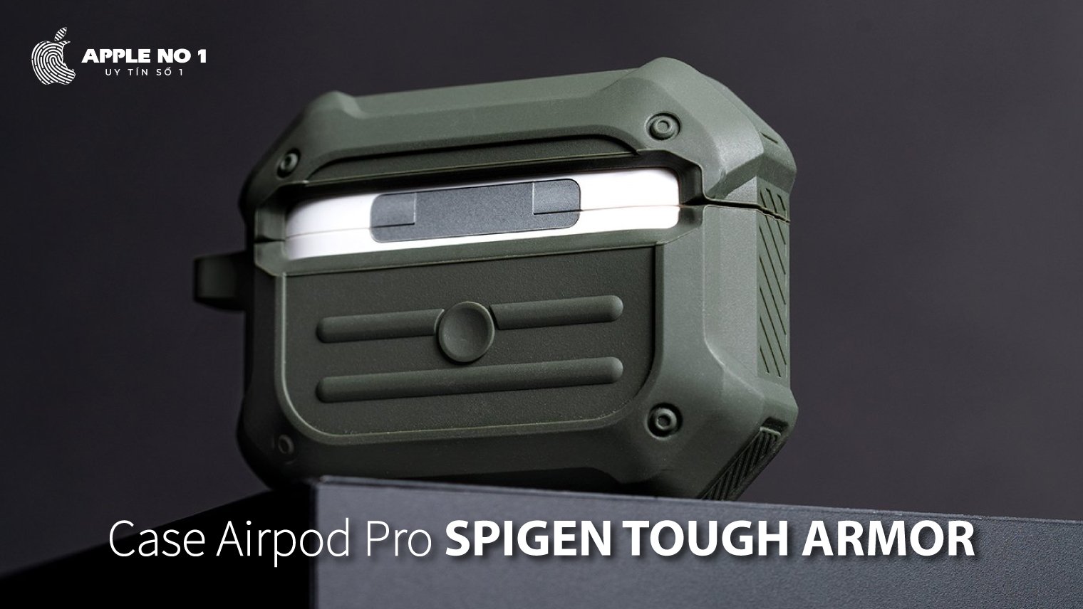 Case Airpod Pro Spigen Tough Armor