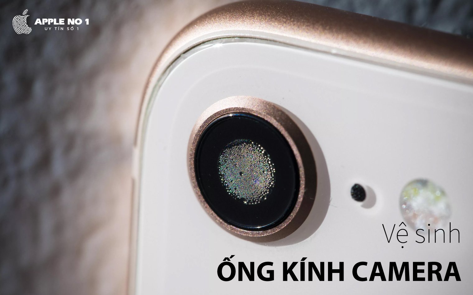 ve sinh ong kinh camera iphone xr