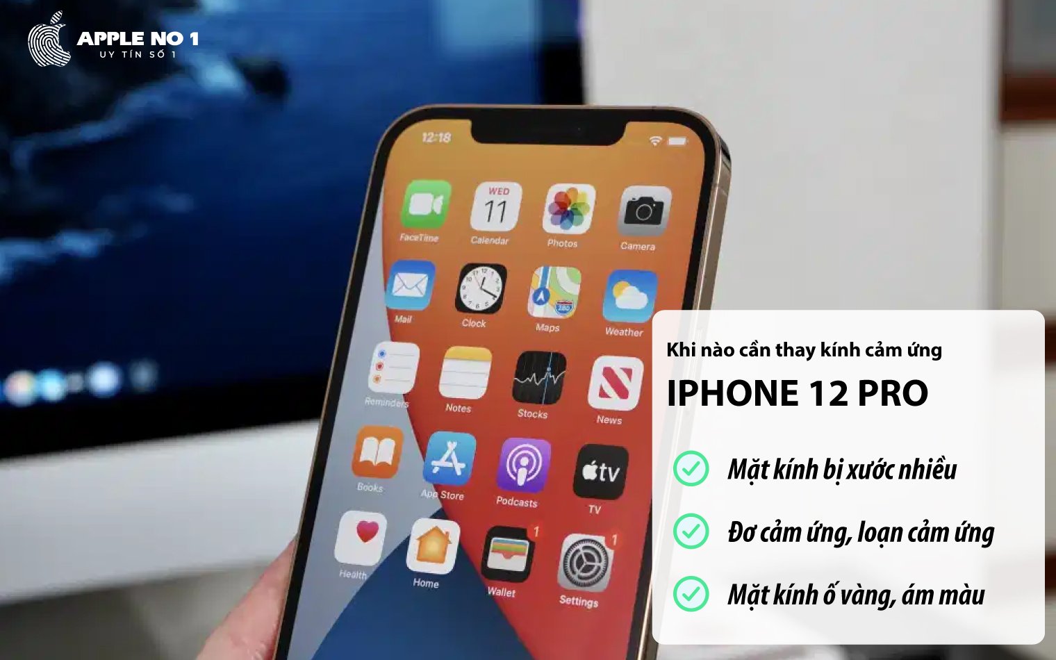 khi nao can thay kinh cam ung iphone 12 pro