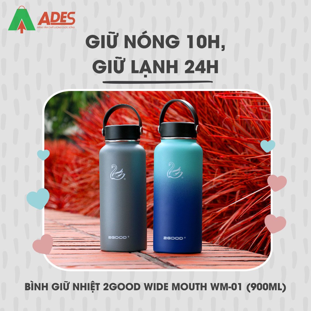 2Good Wide Mouth WM-01 (900ml) chinh hang