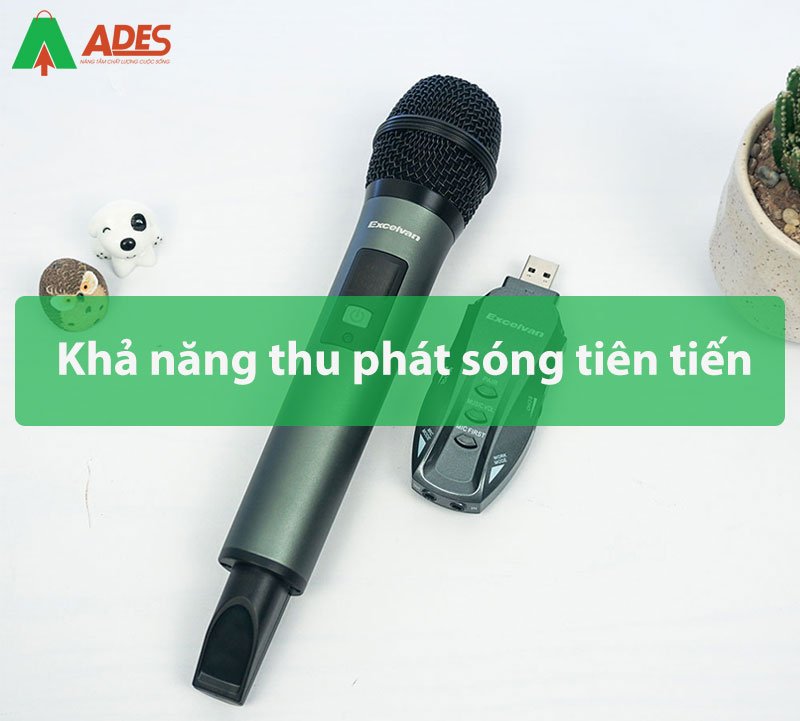 Mic karaoke Excelvan K18V co kha nang thu phat song tien tien